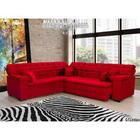 Sofá Magno 2.37x2.37m De Canto, Retrátil E Reclinável - Verme