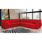 Sofá Magno 3.32x3.32m De Canto, Retrátil E Reclinável - Verme