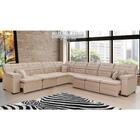 Sofá Magno 3.32x4.57m De Canto, Retrátil E Reclinável - Bege