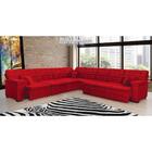 Sofá Magno 3.77x4.57m De Canto, Retrátil E Reclinável - Verme