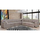 Sofá Magno 4.57x3.77m De Canto, Retrátil E Reclinável - Avelã