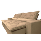 Sofá Magnum 2,02m Retrátil, Reclinável Com Molas No Assento E