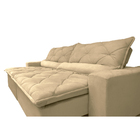 Sofá Magnum 2,22m Retrátil, Reclinável Com Molas No Assento E