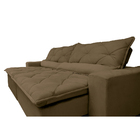 Sofá Magnum 2,42m Retrátil, Reclinável Com Molas No Assento E