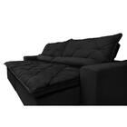 Sofá Magnum 2,42m Retrátil, Reclinável, Molas No Assento E Al