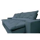 Sofá Magnum 2,82m Retrátil, Reclinável Com Molas No Assento E