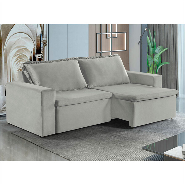 Sofa Malibu 2 Lugares 200 Cm Pes De Madeira Talento Móveis