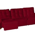 Sofá Manaus Modular 6 Lugares 305cm Mt Retrátil E Reclinável