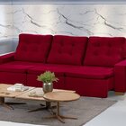 Sofá Manaus Modular 6 Lugares 305cm Mt Retrátil E Reclinável