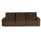 Sofá Manaus Modular 6 Lugares 3.05 Mt Retrátil E Reclinável V