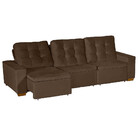 Sofá Manaus Modular 6 Lugares 3.05 Mt Retrátil E Reclinável V