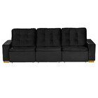 Sofá Manaus Modular 6 Lugares 3.05 Mt Retrátil E Reclinável V