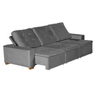 Sofá Manaus Modular 6 Lugares 3.05 Mt Retrátil E Reclinável V