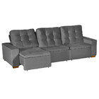 Sofá Manaus Modular 6 Lugares 3.05 Mt Retrátil E Reclinável V