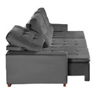 Sofá Manaus Modular 6 Lugares 3.05 Mt Retrátil E Reclinável V