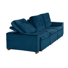 Sofá Manaus Modular 6 Lugares 3.05 Mt Retrátil E Reclinável V