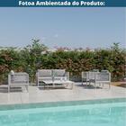 Sofá Maui Para Área Externa 2 Lugares - Cinza