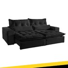 Sofá Máximo 2,10 Mts Retrátil E Reclinável 3 Lugares Suede Pr