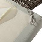 SOFA MAYA 1P 124X125X65ALU OLEFINO NATE