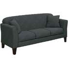 Sofá Messina 3 Lugares - Linoforte - Cinza