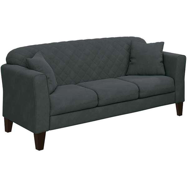 Sofá Messina 3 Lugares - Linoforte - Cinza