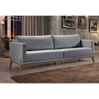 Sofá Milano Com 3 Lugares 235cm Assento Espuma D-33 Soft