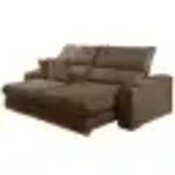 Sofá Milano Com Molas Ensacadas 4 Lugares Retrátil E Reclináv