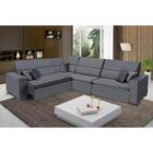 Sofá Milão 2.50mx3.75m De Canto, Retrátil E Reclinável - Chum