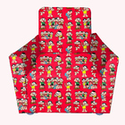 Sofá Mini Poltrona Infantil Angel Mini Monica Vermelho