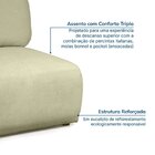 Sofá Modular 100cm Com Braço Esquerdo Orla Cabecasa Madeiraor