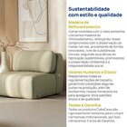 Sofá Modular 100cm Sem Braço Orla Cabecasa Madeiraoriginals V