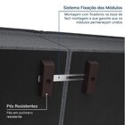 Sofá Modular 1 Módulo Direito 1 Módulo Central 1 Módulo Esque