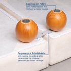 Sofá Modular 2 Lugares Braço Lateral Com Pé Bolinha Sôma Cabe