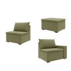 Sofá Modular 2 Lugares Com Braço Lateral Direita Zen Cabecasa