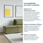 Sofá Modular 2 Lugares Com Braço Lateral Direita Zen Cabecasa