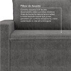 Sofá Modular 2 Lugares Com Braço Lateral Direita Zen Cabecasa