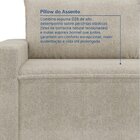 Sofá Modular 2 Lugares Com Braço Lateral Direita Zen Cabecasa