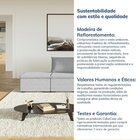 Sofá Modular 2 Lugares Com Braço Lateral Direita Zen Cabecasa