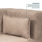 Sofá Modular 2 Lugares Com Braços Laterais Easybox Cabecasa M