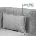 Sofá Modular 2 Lugares Com Braços Laterais Easybox Cabecasa M