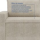 Sofá Modular 2 Lugares Com Braços Laterais Zen Cabecasa Madei