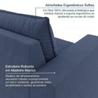 Sofá Modular 2 Lugares Com Braços Laterais Zen Cabecasa Madei