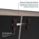 Sofá Modular 2 Lugares Com Braços Laterais Zen Cabecasa Madei