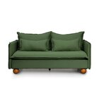 Sofá Modular 2 Lugares Pé Bolinha Sôma Cabecasa Madeiraorigin