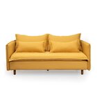 Sofá Modular 2 Lugares Pé Madeira Sôma Cabecasa Madeiraorigin