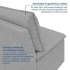Sofá Modular 2 Lugares Zen Cabecasa Madeiraoriginals Cinza