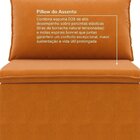 Sofá Modular 2 Lugares Zen Cabecasa Madeiraoriginals Mostarda