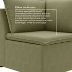 Sofá Modular 2 Módulos Canto 1 Módulo Central Zen Cabecasa Ma