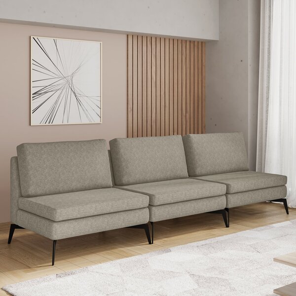 Sofá Modular 3 Lugares 225cm Calla Cabecasa Madeiraoriginals