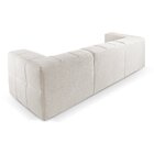 Sofá Modular 3 Lugares Bouclé Nude